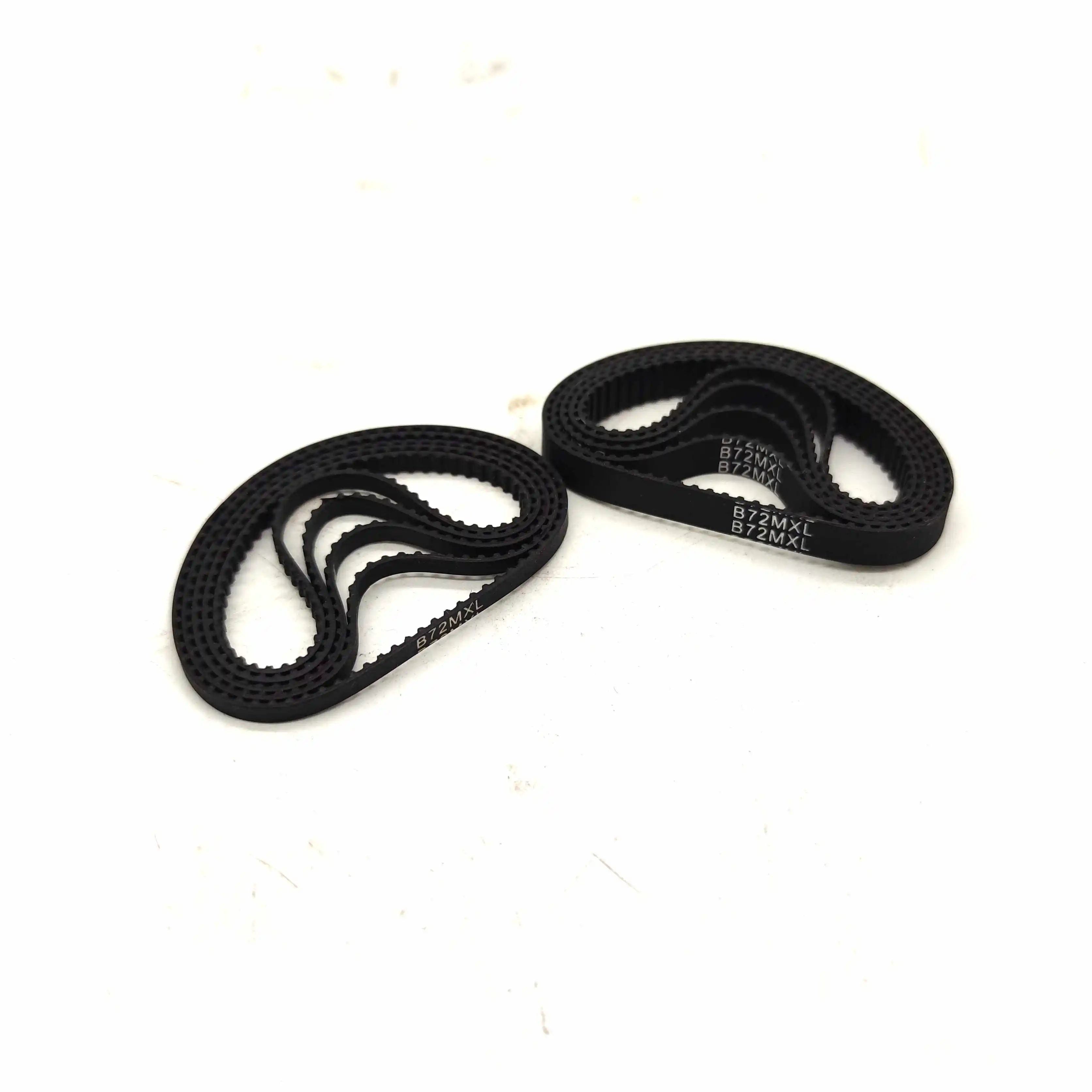 Courroie de distribution MXL, boucle fermée, B72MXL, largeur 3mm, 6mm, 72 dents, lot de 10 pièces
