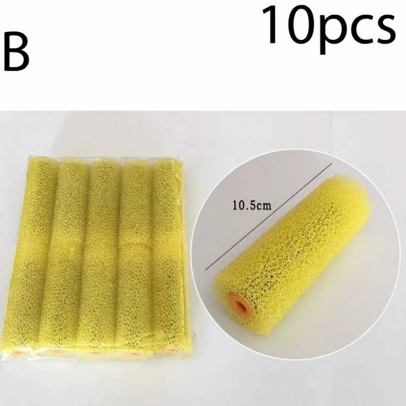 10 chiếc Tảo Cát bùn Kéo hoa Con lăn Pro Bộ bàn chải Sơn Á Hậu sơn Tranh Treo Tường cho Văn Phòng Nhà Xây Dựng Tường sơn CuộN