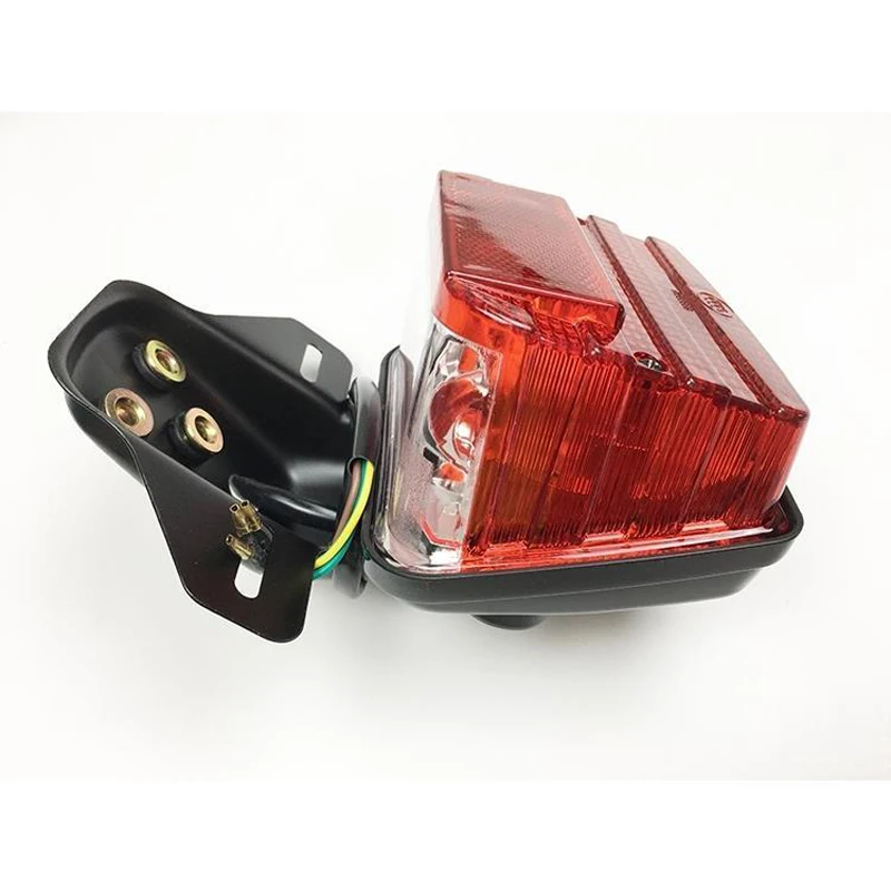 Motorcycle Lighting System Tail Lamp for Honda Lifan CG125 CG150 CG250 125cc Universal Electrical Rear Brake Stop Flasher Winker