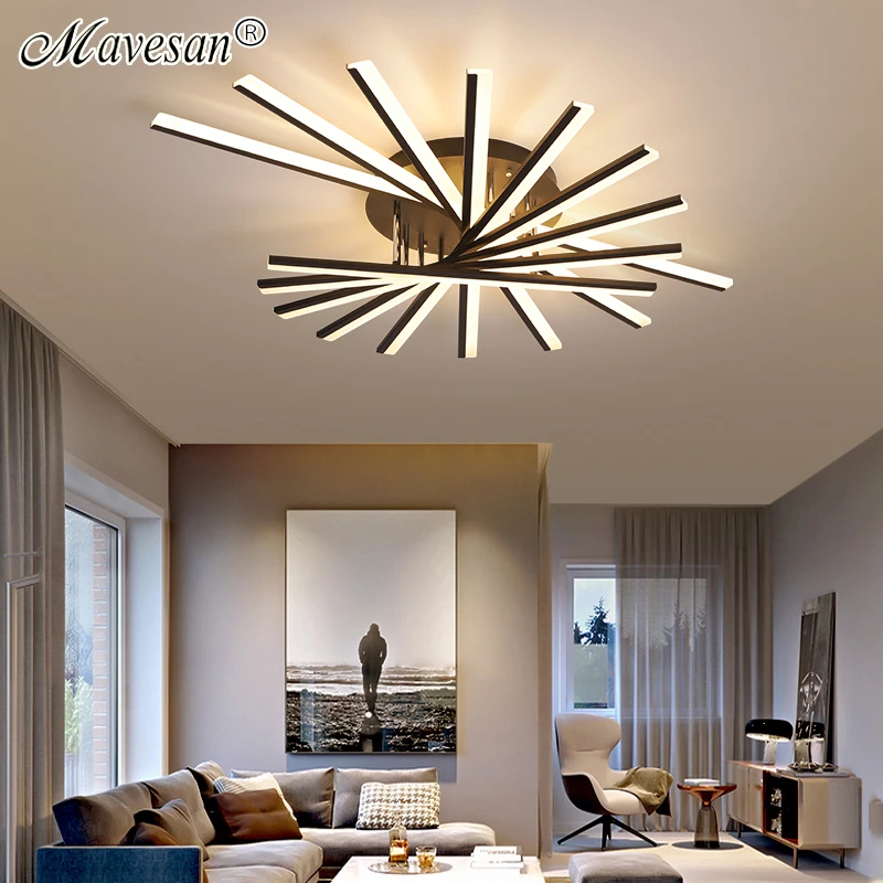 

Hot Selling LED Ceiling Chandelier For Dining Room Bedroom Kitchen Foyer Living Room Gallery Hotel Office Indoor Home New Lamps