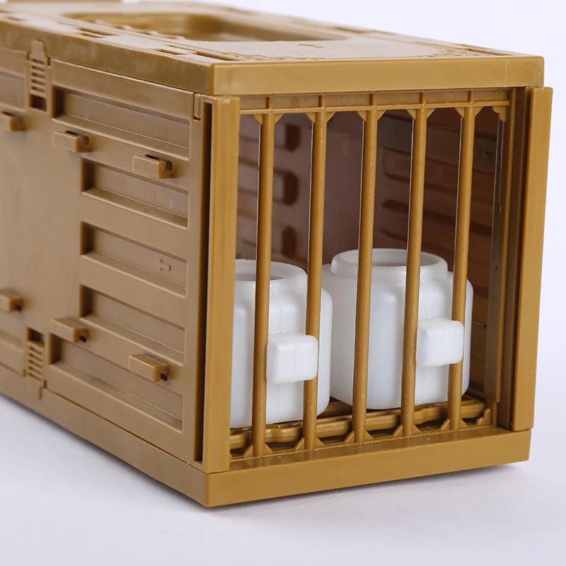One Grid Thrushcross Bird Pigeon Detachable Small Cage Small Cage Plastic Bird Rectangular Cage