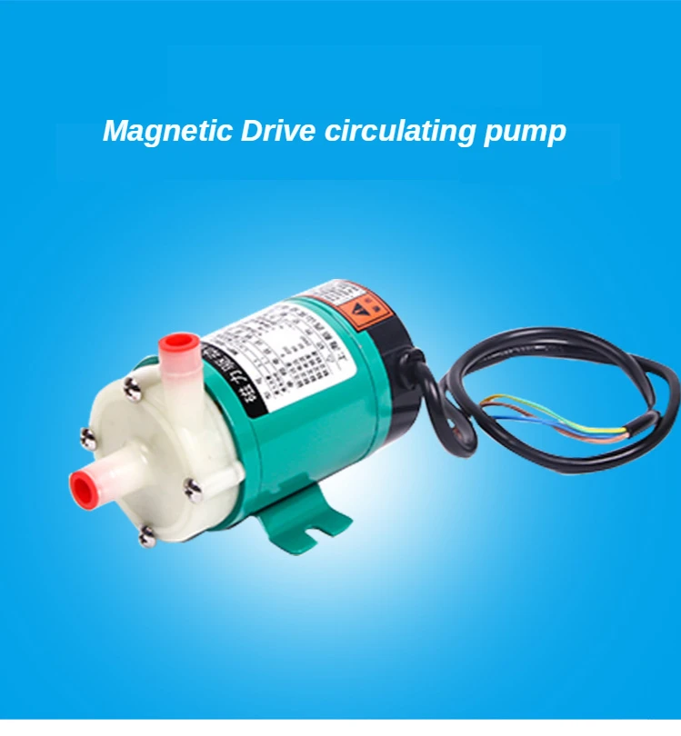 Imagem -05 - Bomba Dágua Magnética para Produção de Água Pura Bomba Eletromagnética de Plástico Resistente a Ácido Embutido 220v e 50hz