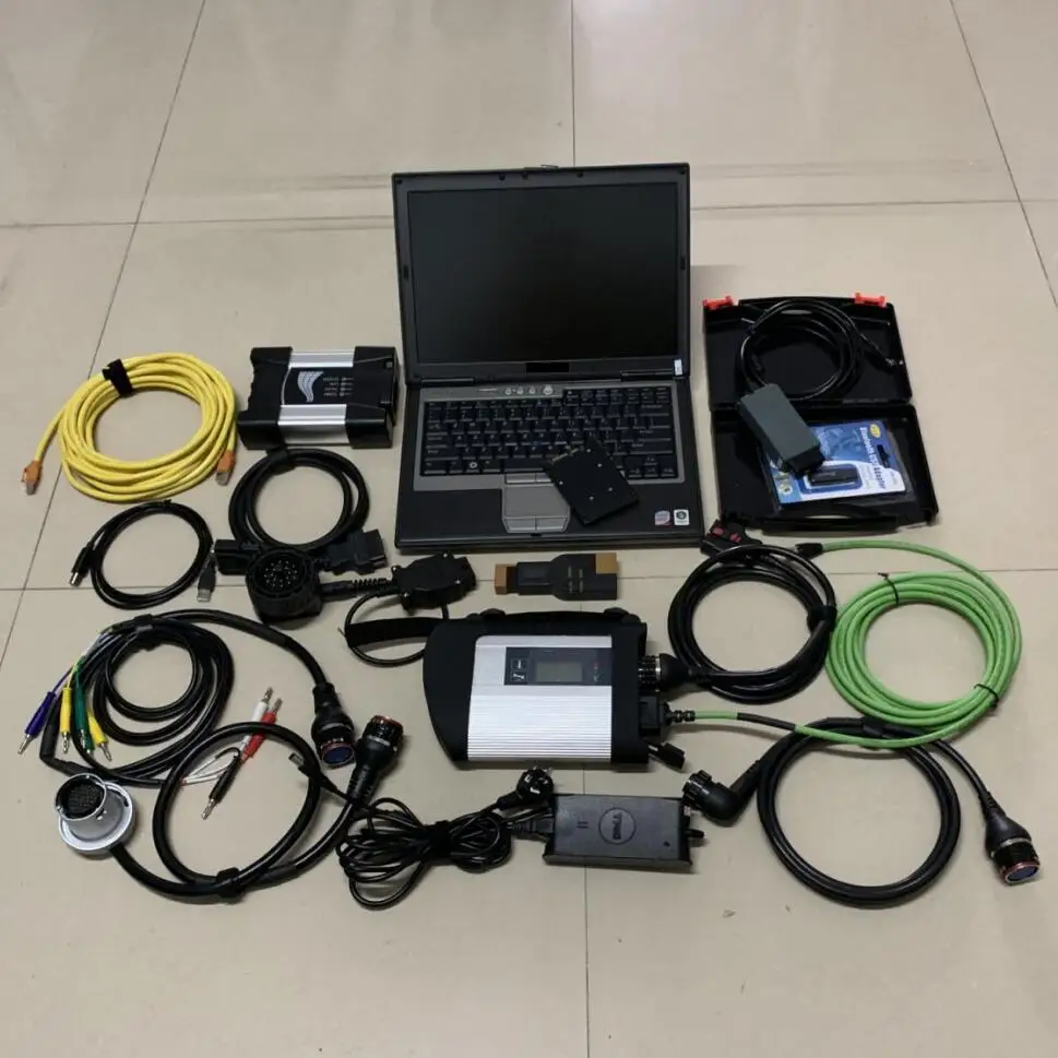 

Super 3in1 Diagnostic Tool Mb Star c4 for Icom Next 5054a HDD 2TB in d630 Laptop Run Fast Speed Ready to Work