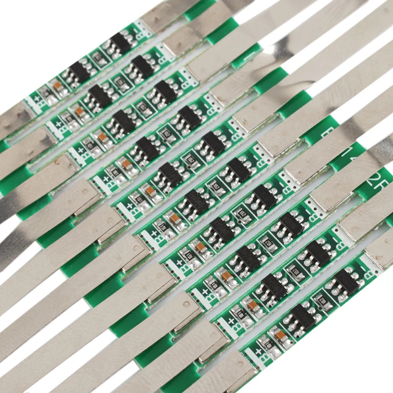 10 stücke 3,7 V 3A Li-Ion Lithium-Batterie 18650 Ladegerät Über Ladung Schutz Bord Mit Solder Gürtel Batterie Ladegerät zubehör – Detail 4