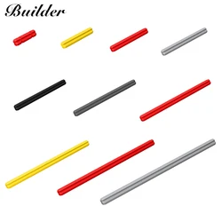 Little Builder 10pcs Building Block Technology Part Axle DIY Toys for Children Compatible 32062 4519 3705 32073 3706 44294 3707