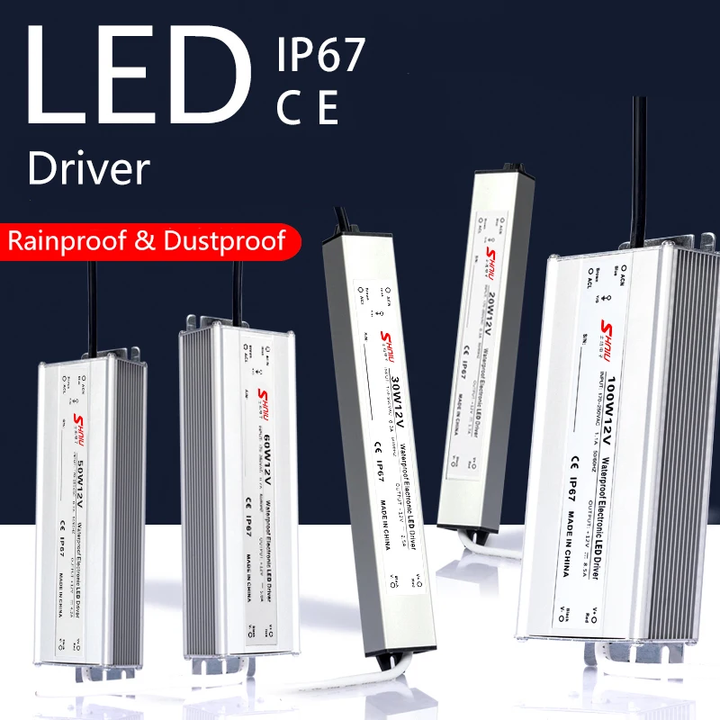 

(SHINIU)LPV-10/20/30/50/60/100/120/150/200/300/350 -12/24 220 rpm 12V waterproof 24V switching power supply CCTV LED driver IP67