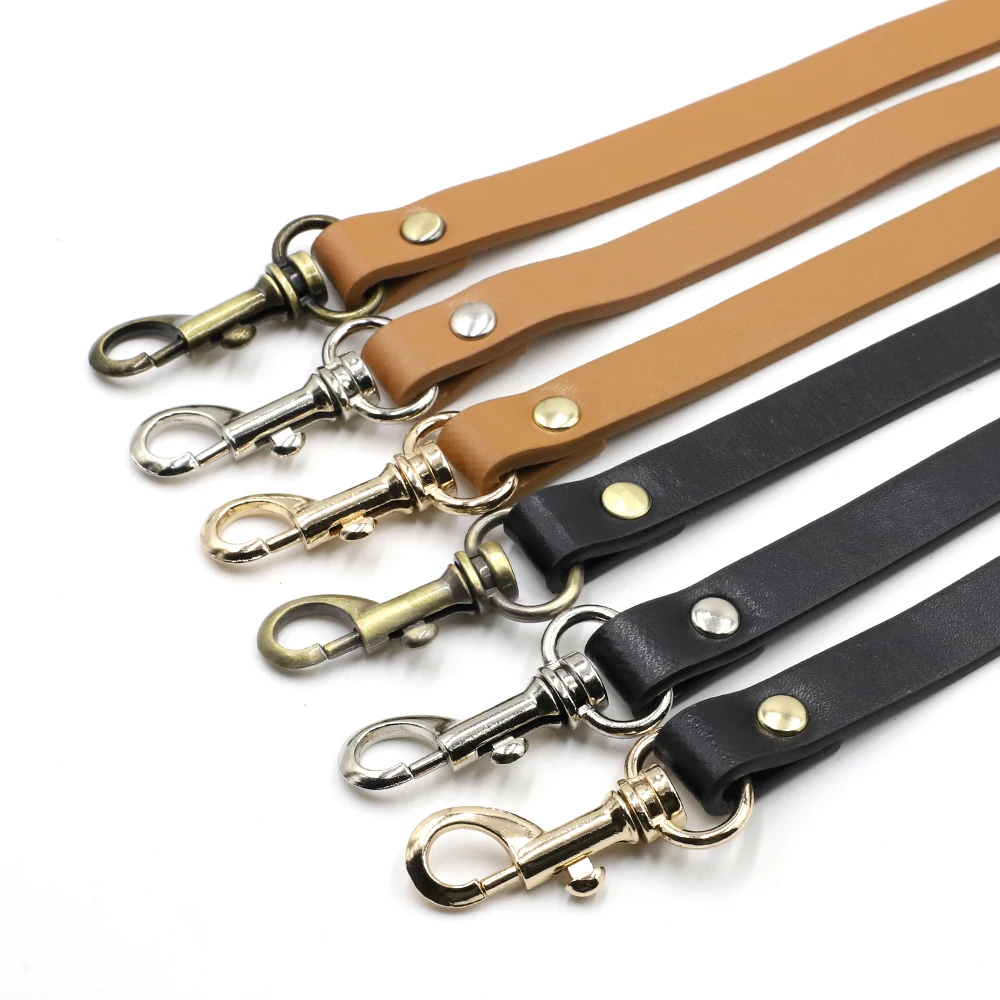 125*1.5cm PU Leather bag straps Crossbody Adjustable Bag Handles Black/Brown Diagonal Bag Lady Bag Accessories