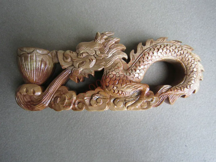 Taoist supplies, Taoist magic tools, incense burner, dragon head stove, camphor wood carving