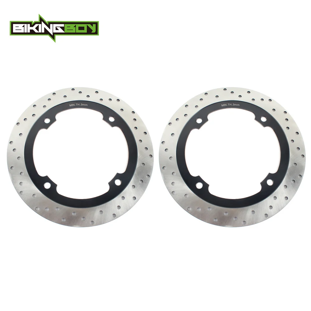 BIKINGBOY Front Brake Discs Disks Rotors Transalp XL600V 97 98 99 XL650V 00-07 XL700V / ABS 08-12 XLV 600 650 750 CB 450 S 85-89