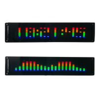 LED Music Spectrum Screen Display Connected to Power Amplifier 20 Frequency Color USB Dynamic Rhythm Voice Control Module