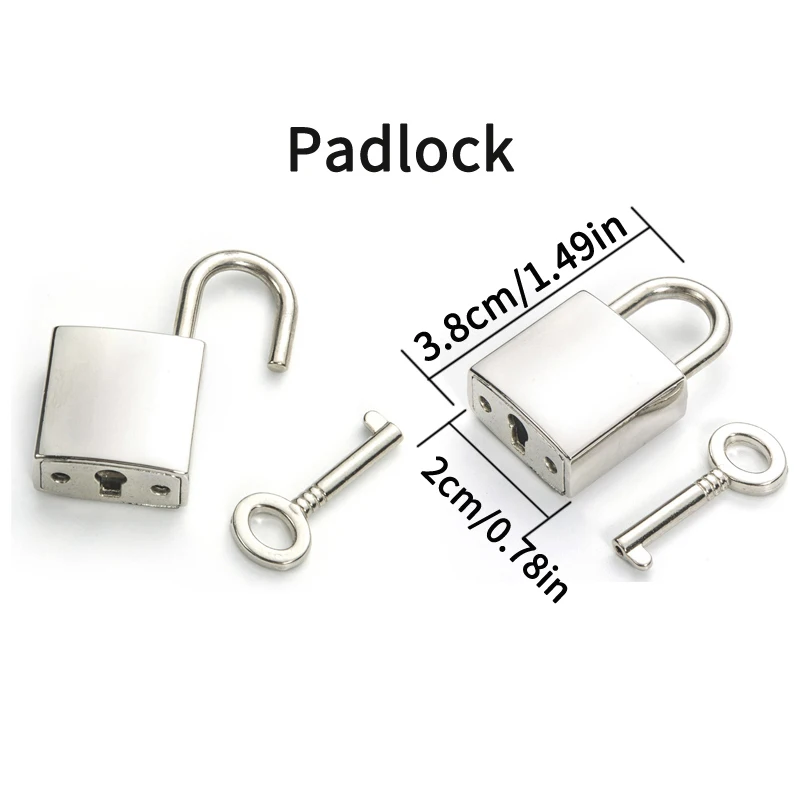 Punk Lock Chain necklace women/men Gothic chain choker collar goth Padlock pendant necklace emo grunge aesthetic egirl jewelry