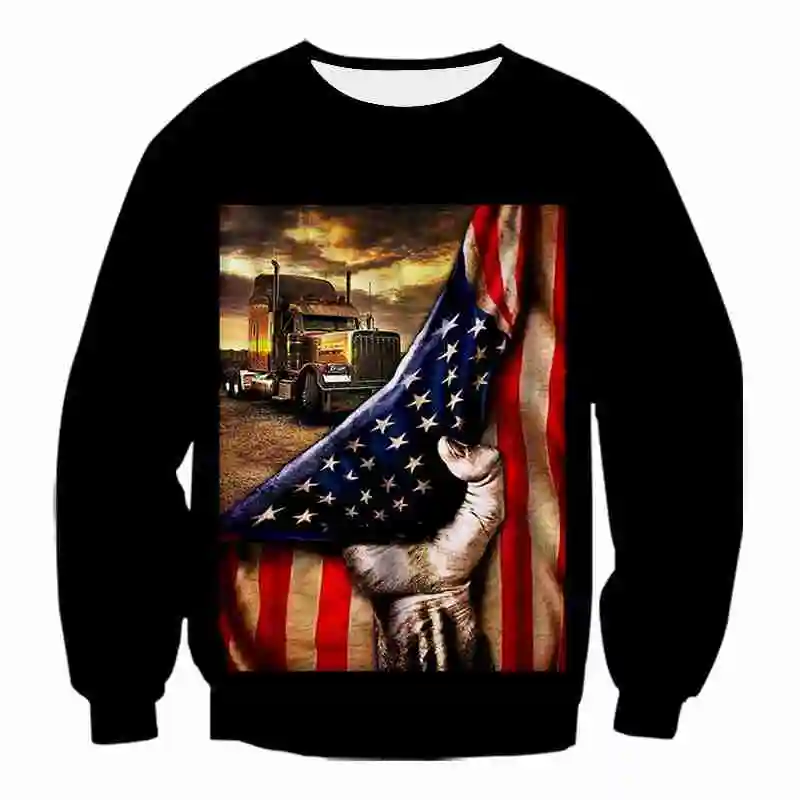 

Jumeast Men Women 3D Printed Sweatshirt Skull Flag Long Sleeve Fashion Spring And Autumn T Shirt Sport Pullover Tops Tees