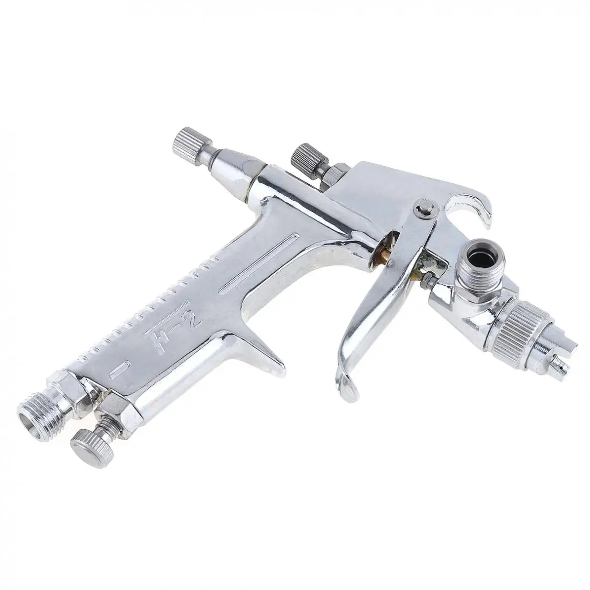 Mini F-2 Pneumatic Paint Spray Gun 0.5mm Diameter Nozzle and Adjustable Atomization Shape for Leather/Wall Painting/Repair Paint