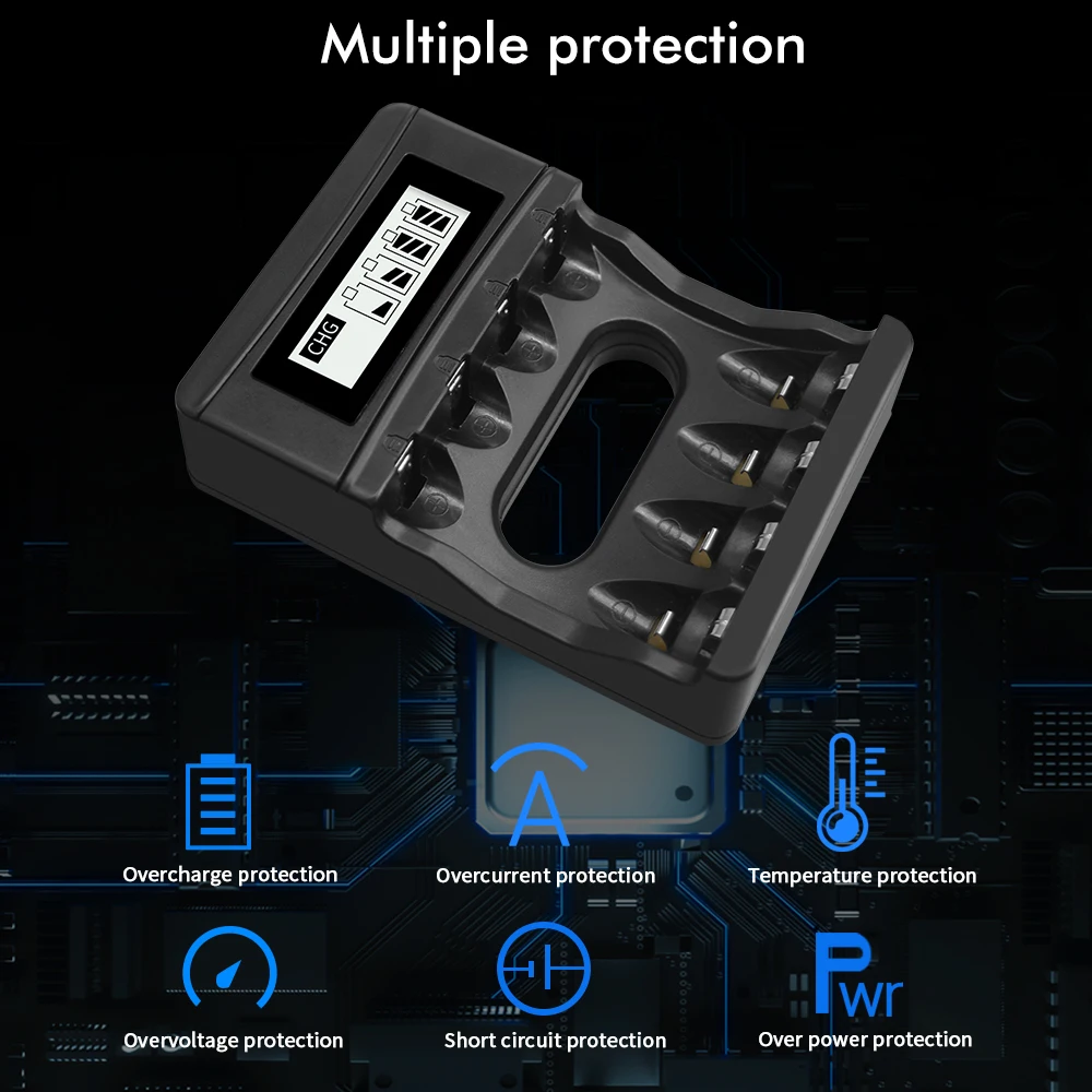 شاحن بطارية ليثيوم 1.5 فولت ل 1.5 فولت AA AAA ليثيوم بطارية ليثيوم أيون