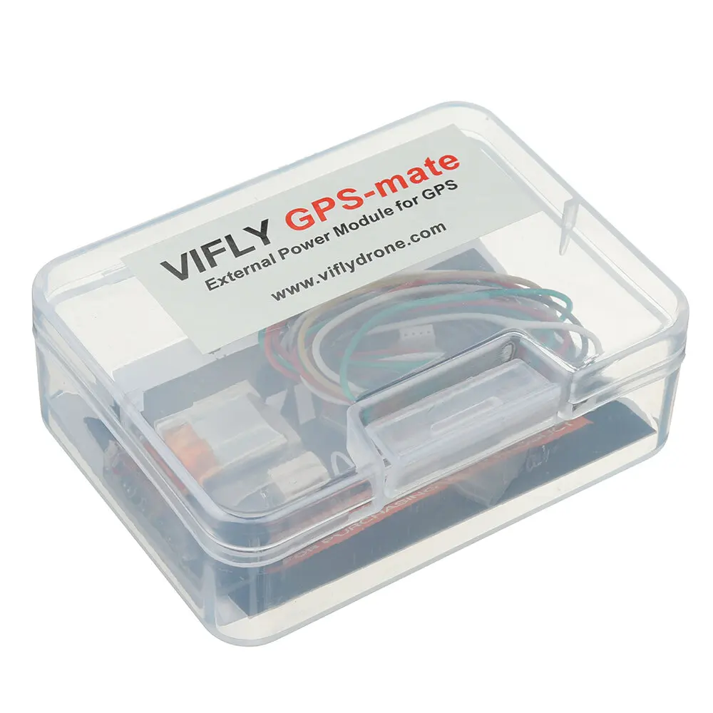 VIFLY GPS-Mate 3.7V 50mAh LIPO Exclusive Power Module with Built-in Lost Drone Alarm 26X20X8mm for GPS BN180 BN220 BN880 BN280