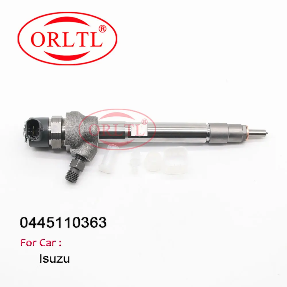 ORLTL Diesel Nozzle 0445110363 Common Rail Inyector 0 445 110 363 For Isuzu Mouthpiece 0445 110 363