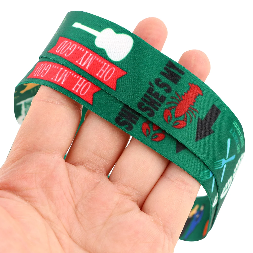 ER1651 TV Series Friends Fashion Lanyards ID Badge Holder Bus Pass Case Cover Slip Bank Credit Card Holder Strap Cardholder