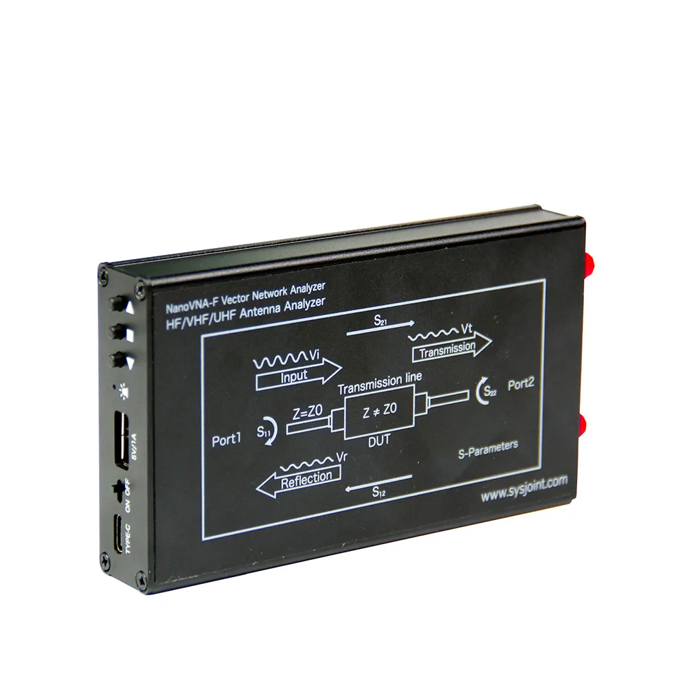 New NanoVNA-F V2 3GHz Vector Network Analyzer 4.3 inch Touch Screen NanoVNA Antenna Analyzer + RF Demo Kit