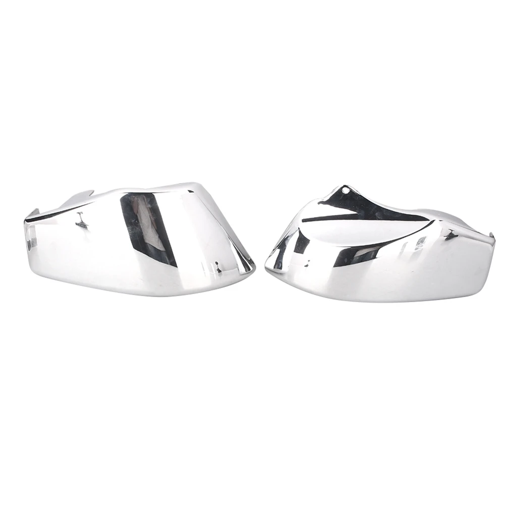 2Pcs Chrome Motorcycle Side Battery Cover Housing Durable Case For Honda VTX 1800 2002 2003 2004 2005 2006 2008 2008