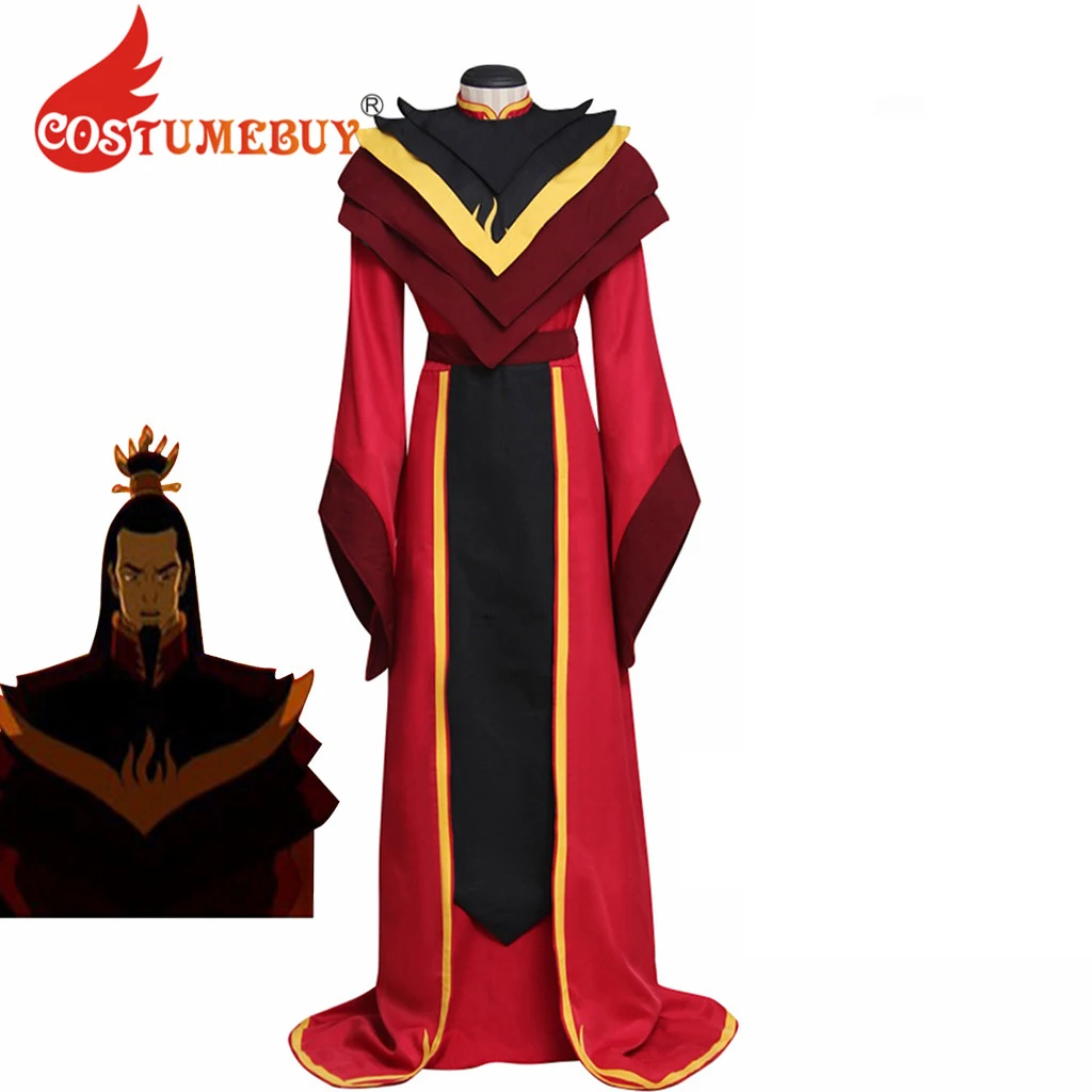 

CostumeBuy Avatar The Legend of Aang The Last Airbender Fire Lord Ozai Costume Adult Men Halloween Carnival Cosplay cosutme