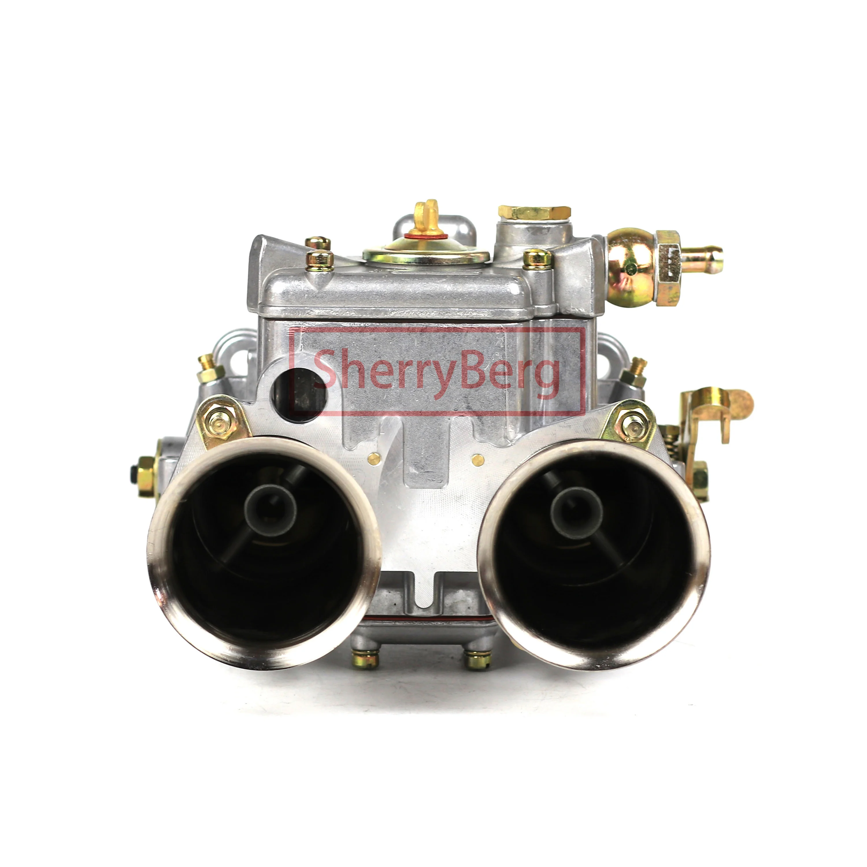 SherryBerg Carburador 45dcoe 45MM Carb Carburetor For 45 DCOE 152 Weber Performance 3 Hole Progression Twin Choke 19600.060