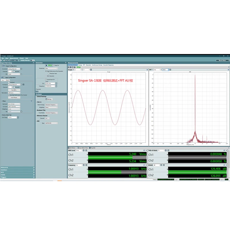 Singxer-AMPLIFICADOR DE AURICULARES SA-1 V2, dispositivo totalmente equilibrado, discreto, Clase A/preamplificador SA1, compatible con interfaz múltiple XLR/6,35mm/4,4mm