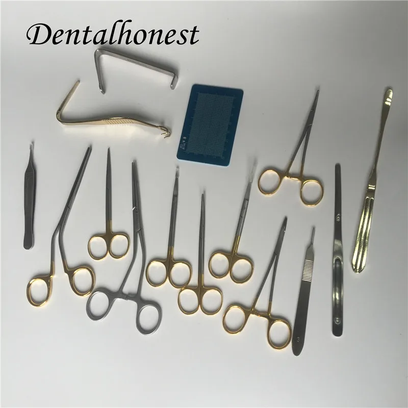 Nasal plastic surgery instrument set stainless steel Beauty Plastic tools