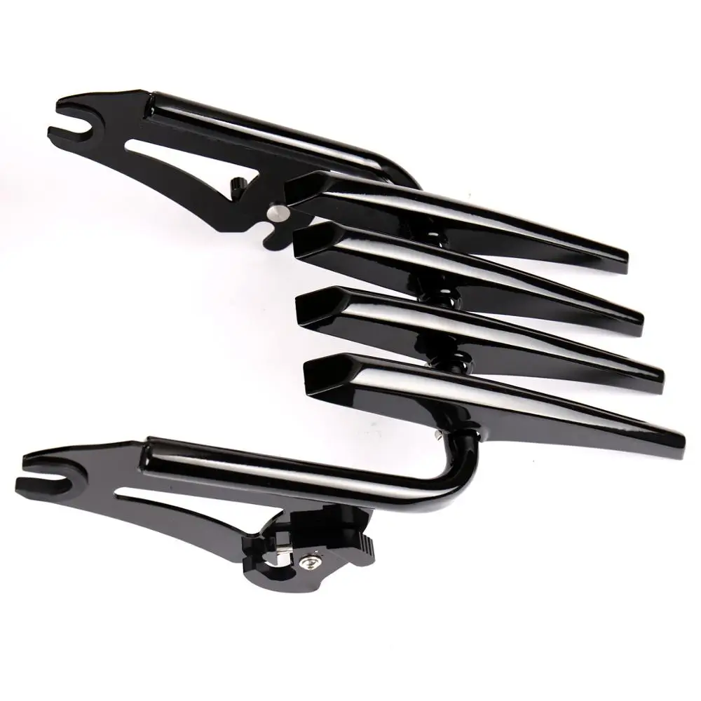 

Gloss Black Stealth Luggage Rack For Harley Touring Street Glide Road King Road Glide FLHX FLHR FLTR 2009-2022