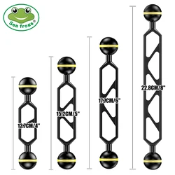 Seafrogs Essential Diving Photography Equipment Dual Ball Joint Arm Lighting System Combination Accessory Anlge Adjustable