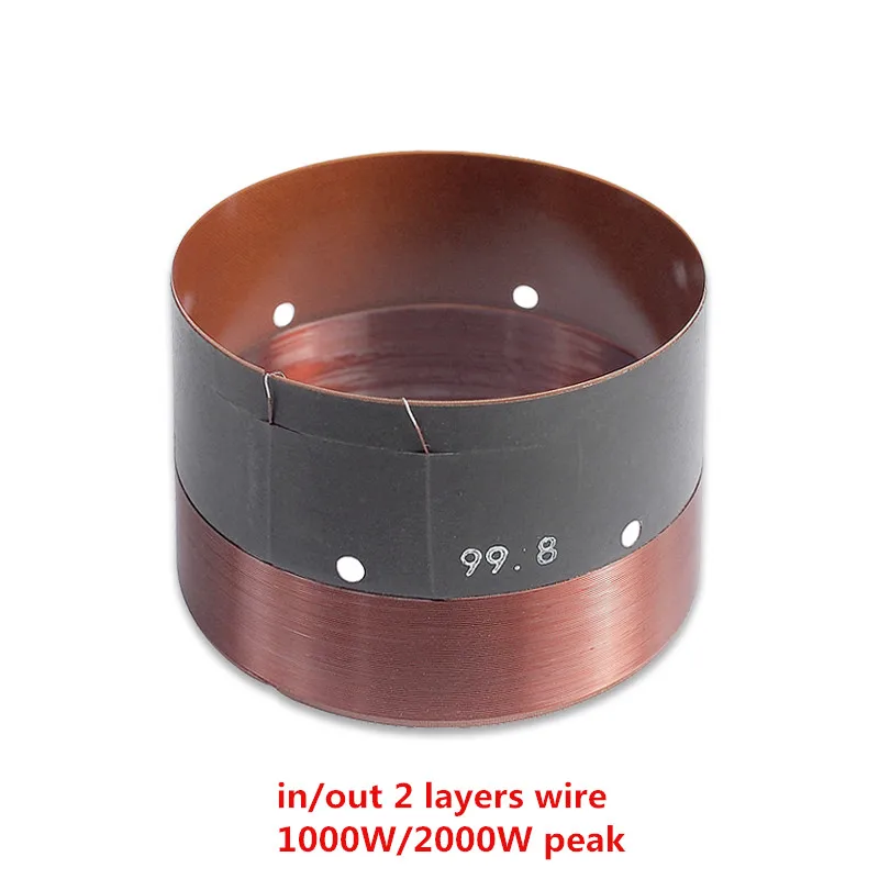 99.8mm Speaker Subwoofer Voice Coil 1000W 15\