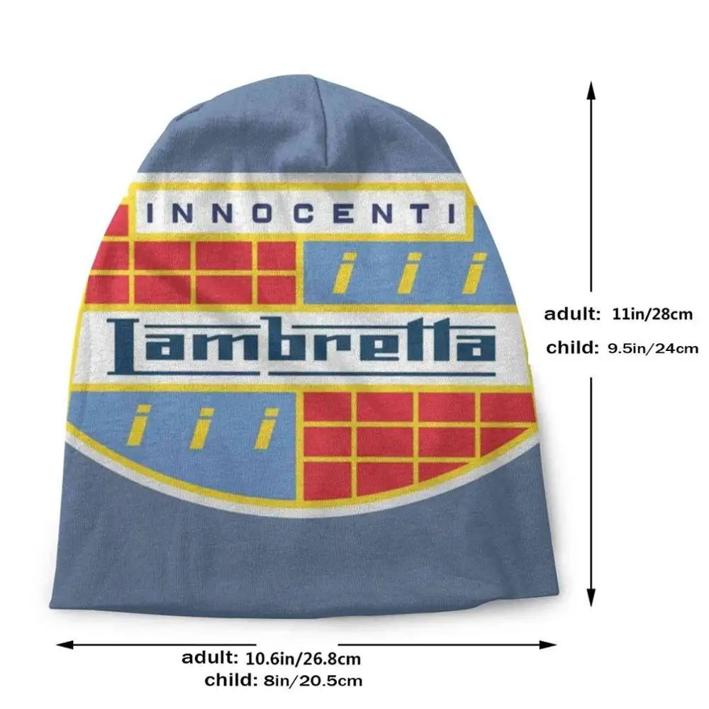 Lambretta Araldo Knitted Hat Warm Beanie Outdoor Caps Advertising Oi Music Lambretta Mod Pontedera Scooterismo 2 Stokes Italian