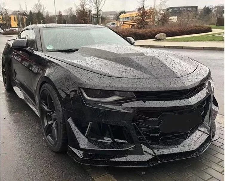 Applicable to American Mp Chevrolet Camaro Hornet Refits Zl1 Bar Surround Lip Middle Net the Front Bumper