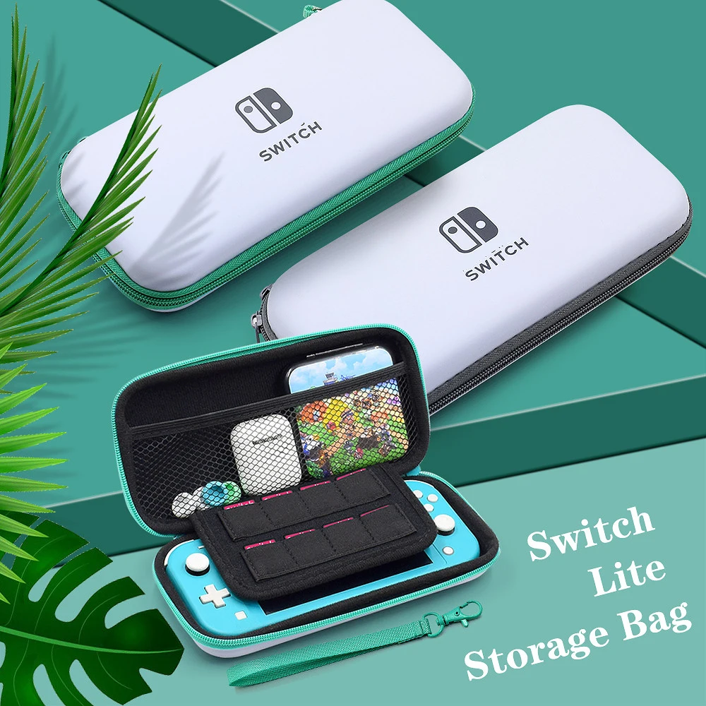 For Nintend Switch Lite Console Storage Case Carry Bag Mini Switch Travel Game Card Slot Case For Nintendoswitch Lite Accessory