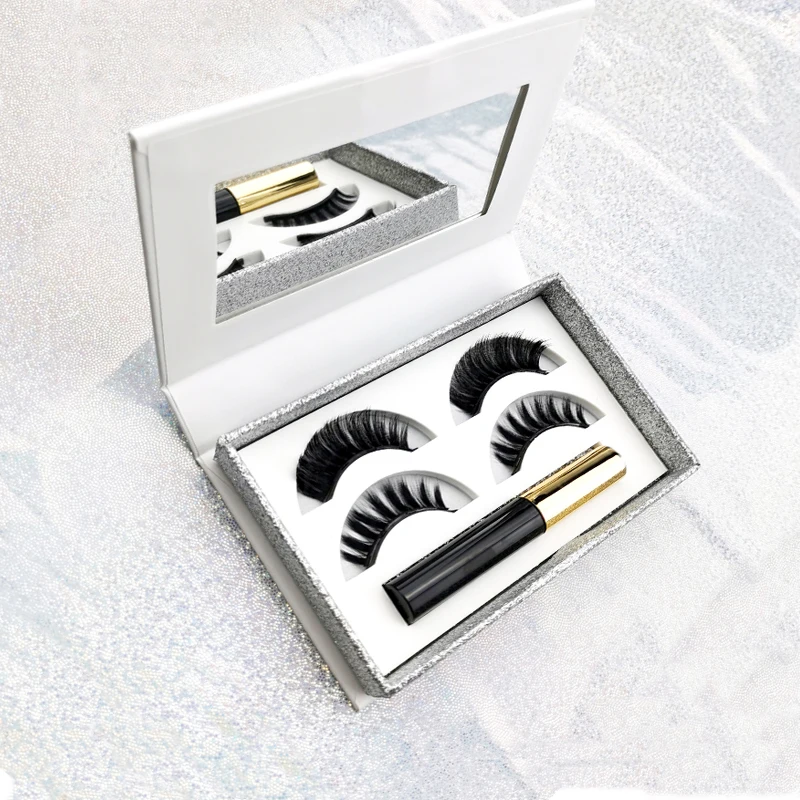 MALI  3Pairs 3D Mink Hair False Eyelashes Natural/Thick Long Eye Lashes Wispy Makeup Beauty Extension Tools