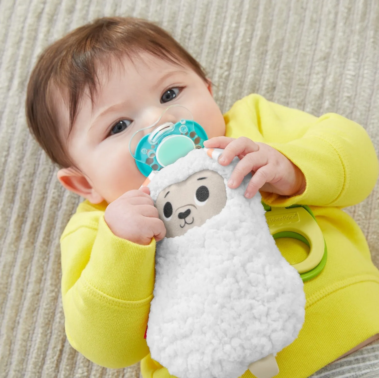 Fisher Price Clipimals™Pacifier Holder Friends - Lama