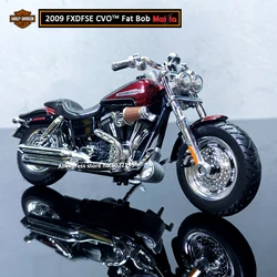 Maisto novo 1:18 HARLEY-DAVIDSON 2009 fxdfse cvo liga diecast motocicleta modelo de brinquedo viável para crianças presentes brinquedo coleção