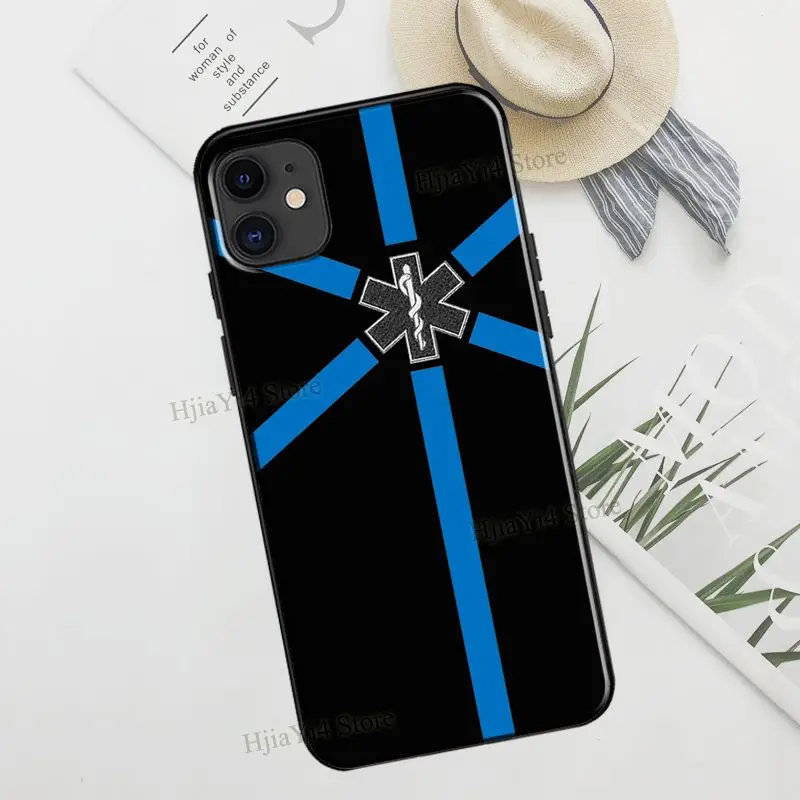 Star Of Life TPU Case For iPhone 12 13 Pro Max mini X XR XS Max 6S 7 8 Plus SE 2020 11 14 Pro Max Cover