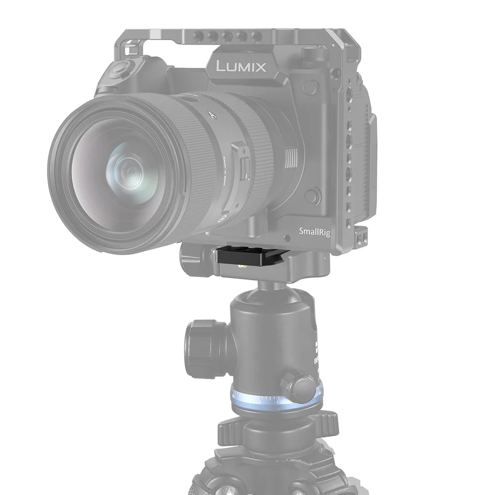 SmallRig-Placa de liberación rápida tipo Arca, placa Compatible para jaula de cámara Dslr, trípode, soporte de vídeo, Rig - 2146