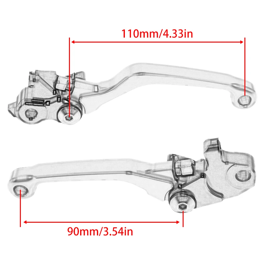 For Honda CR80R CR80RB CR85R CR85RB CR125R CR250R CR500R CRF150RB CRF450R    Brake Clutch Handle Lever Motorcoss Dirt Bike Pivot