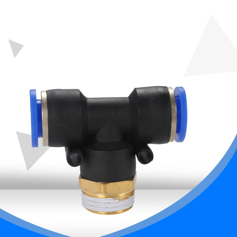 Pneumatic Airflow Regulator 4mm 6mm 8mm 10mm 12mm OD Hose Tube Gas Flow Adjust Valve Connector 1/8