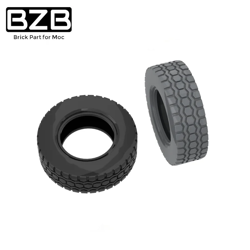 

BZB MOC 432019 Tire 62x20mm Building Block Technical Bricks Parts Kids Brain Game Educational DIY Toys High-tech Best Gifts