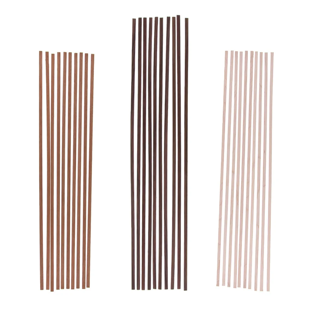 10 pcs Wood Guitar Strip Luthier Binding Purfling Inlay Stringed Instruments for Guitar Body Parts