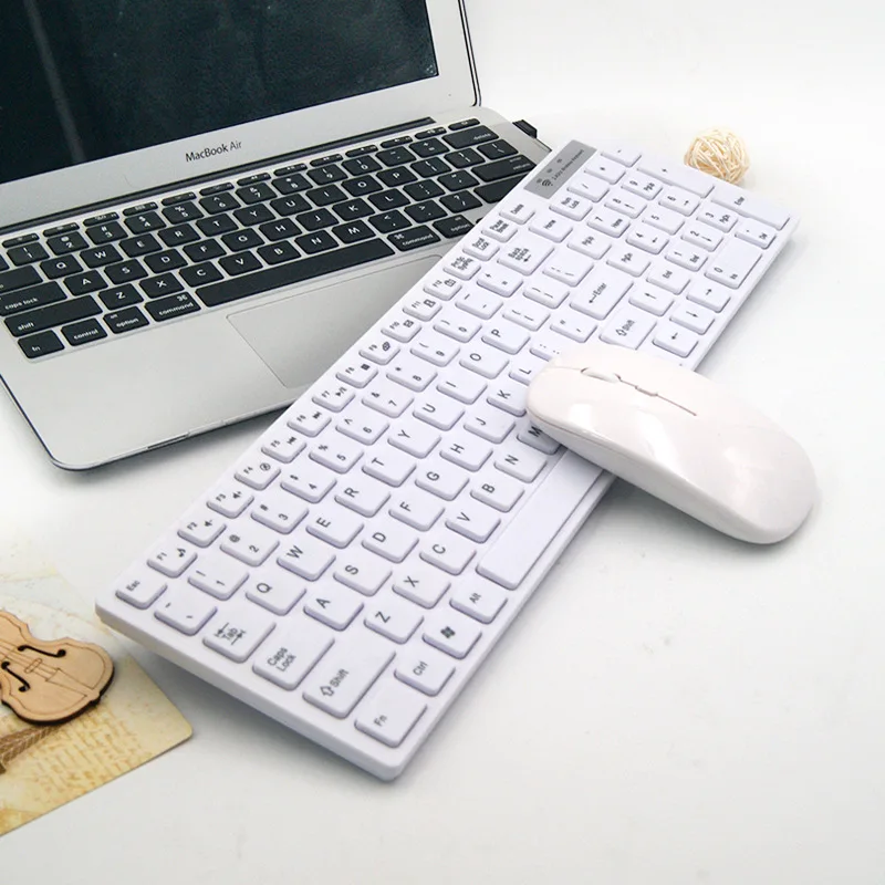Wireless keyboard and mouse set 2.4G laptop desktop computer wireless keyboard