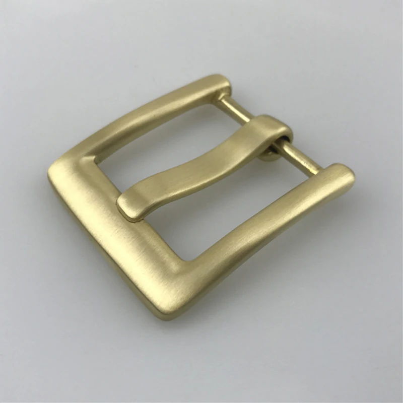 40mm Single wide Prong Square Belt Buckle brass solid replacement buckle Fits any belt 1 1/2\