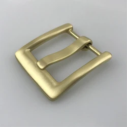 40mm Single wide Prong Square Belt Buckle brass solid replacement buckle Fits any belt 1 1/2