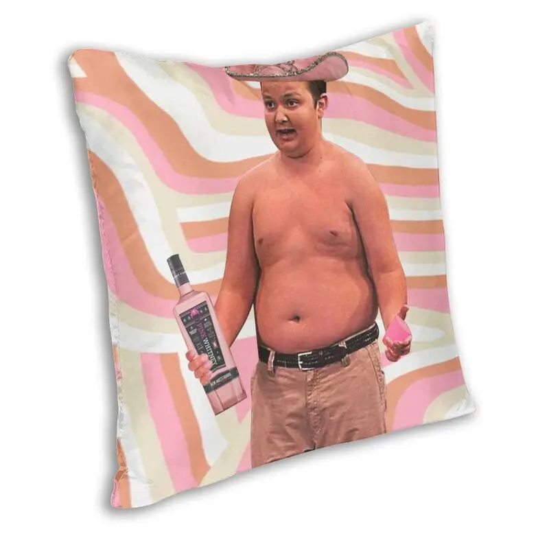 Gibby Meme Icarly Square Pillow Case Home Decor TV Show Noah Munck Pink Whitney Cushions Throw Pillow For Living Room