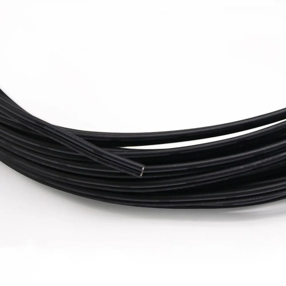 UL2468 PVC Black White/Black Red/Transparent 2P Parallel Wire Tinned Copper Stranded Electronic Two Core Cable 16 18 20 22 24AWG