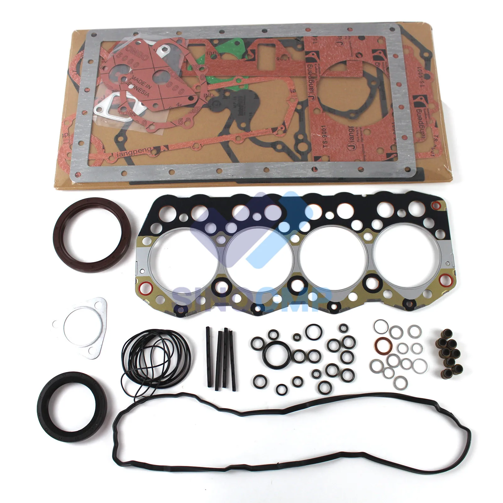 3044c 3044C-T S4S Engine Overhaul Gasket Kit For Mitsubishi CAT 246B 252B 267B 277B Skid Steer Loader Engine Full Gasket Kit