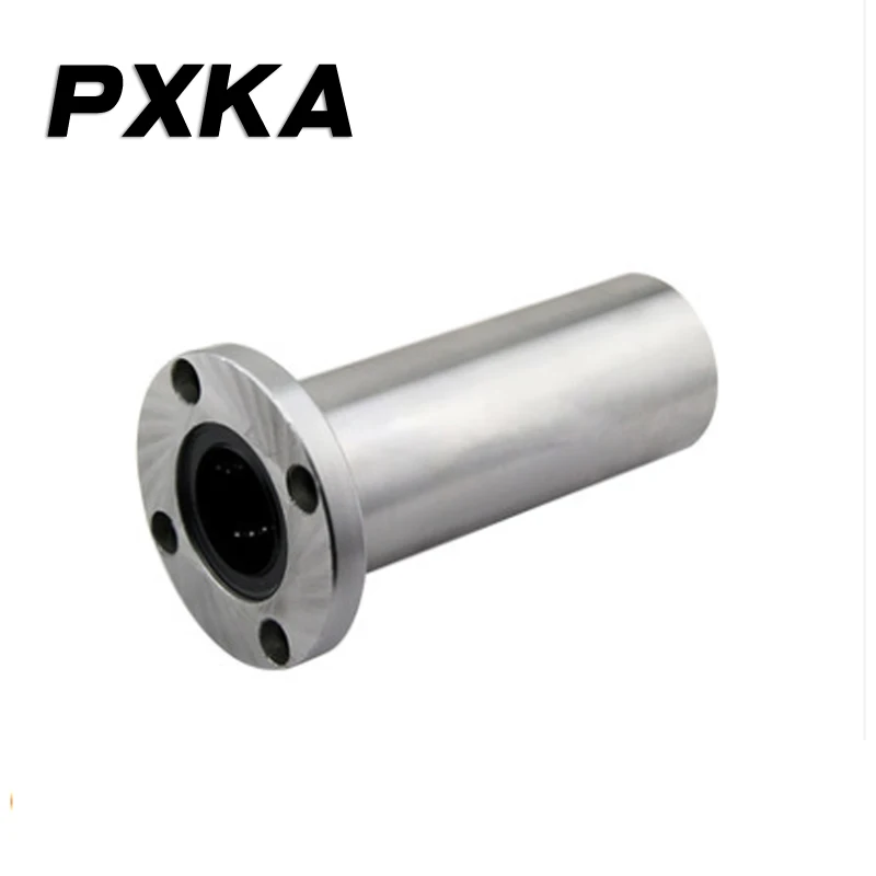 

high quality 2pcs extended round flange linear bearing LMF6 8 10 12 13 16 20 25 30 35 40 50 60 LUU