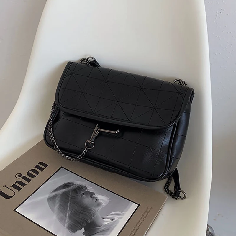 Luksusowe torebki damskie torebki designerskie torebka Vintage na ramię nowa torby listonoszki z łańcuszkiem miękka Crossbody na ramię torebka